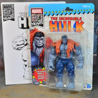 Original Marvel Legends 80th Anniversary Grey Hulk The Hulk Action Figure Model Doll Wolverine + Hulk Set Collect Gift In Stock