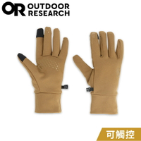 【Outdoor Research 美國 男 防風透氣觸控刷毛保暖手套《土黃》】271562/厚手套/機車手套/防滑手套