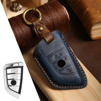 Car Key Case Cover For Bmw F20 G20 G30 X1 X3 X4 X5 G05 X6 Accessories Car-Styling Holder Shell Keychain Protection Key Bag