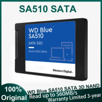 Western Digital WD Blue 3D NAND Internal Solid State Drive SSD SATA III 6Gb/s 2.5" 250G 500G 1TB 2TB 4TB Hard Disk For PC Loptop