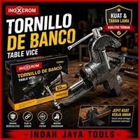 MURAH Catok Meja 50 mm Ragum Mini Penjepit Klem Tanggem Bench Vise Fixed