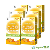 【JoyHui佳悅】水潤晶金盞花葉黃素凍6盒(全素食蝦紅素3C保健)