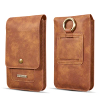 Leather Wallet Phone Belt Clip Case Holster Waist Bag For Samsung Galaxy Note 20 Ultra 10 9,A50 A70 A51 A71 A21s A41 M22 M32 M52