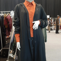 Unsazia Outer | GADIZA | Hoodie Sporty | Windproof | A-line Outer