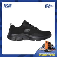 Sepatu Training Pria SKECHERS SPORT FLEX COMFORT TRIPLE BLACK - 232686BBK 40