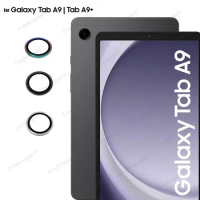 Rear Back Camera Glass Lens For Samsung Galaxy Tab A9 Plus A9+ 11.0" A9 8.7 Ultra Ring Aluminum Glass for S9Plus S9Ultra S9 FE