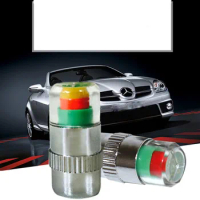Car Tire Air Pressure Valve Stem Caps Sensor Indicator Alarm For Opel Insignia Astra Antara Meriva Zafira Corsa