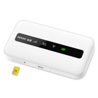 PINSU R100 5G Hotspot WIFI 6 3600mAh Battery 5G Portable Router Qual-comm SDX55 Sub-6