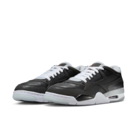 【NIKE 耐吉】休閒鞋 男鞋 運動鞋 AF1 AIR JORDAN 4 RM PRM 黑白 HV5184-010