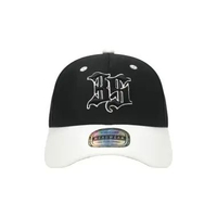 3Second Men's Snapback Hat Cotton Leander HP-C060326 Black