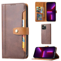 Card Stand Flip Cover For Apple iPhone 13 12 Mini 14 11 Pro Max 7 8 Plus Wallet Leather Shockproof Full Protective Case
