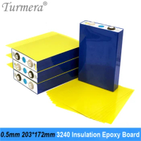 Turmera 3240 Insulation Epoxy Plate 0.5mm Thickness 203*172mm for 3.2V 280Ah 320Ah 310Ah 90Ah 12.8V Lifepo4 Battery Pack Diy Use