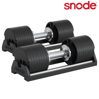 【Snode】AD80 80磅 36公斤 防摔可調式啞鈴(二入組)