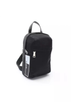 Prada 二奢 Pre-loved Prada Rubber Tag Backpack rucksack nylon canvas black