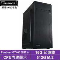 技嘉H610平台[龍門炎龍]G7400/16G/512G_SSD