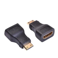 HDMI Type C Mini Male To HDMI USB Female Adapter Converter
