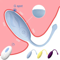 Wireless Remote Control Panties Vibrating Egg Wearable Dildo Vibrator G Spot Clitoris Sex Toy for Women
