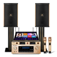 High Quality Magic Sing Portable Karaoke System with Mic Amplifier and Speakers Powerful Karaoke Players KTV Karaoke Machine Set