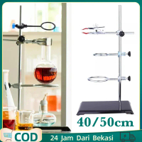 Statif Klem Full Set / Statif Dan Klem Universal / Klem Buret Laboratorium / Clamp Penjepit Tabung R