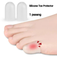BK47 Silicon Gel Pelindung Jari Kaki Kelingking/Silicone Toe Protector/Gel Toe Cap