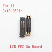 10Pcs Clip For iPhone 12 11 Pro Max XS XR X 8 7 Plus 8P 7P 6S 6SP XSmax 11Pro LCD Display Digitizer FPC Connector On Motherboard