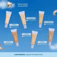 ￼Wardah Lightening Liquid Foundation 6 ml Wajah