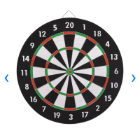 Champs Dartboard Flocked mainan Edukasi Melatih Konsentrasi Akurasi