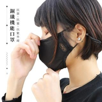 【CuCare】銅纖機能口罩(抗菌 除臭 防霾 N95等級濾片 抗UV)