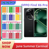 OPPO Find X6 Pro 5G Android CPU SmartPhone Snapdragon 8 Gen 2 6.82 inches ROM 256GB Screen 5000mAh 50MP Camera used phone