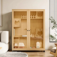 Customized Cat Villa Cat Cage Home Cat Cabinet Wooden Cat House Cat House Indoor Cat Nest Cat House 