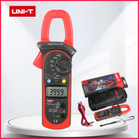UNI-T UT204A Digital Clamp Meter DC AC Voltage AC Current Meter Auto Range Multimeter Resistance Diode test LCD