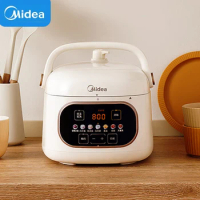 Midea 2.2L Electric Pressure Cooker Smart Multifunction Heater Soup Porridge Heating Intelligent Electric Rice Cooker For Home