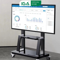 Giá treo tivi di động 55 - 85 INCH kệ treo tivi có bánh xe tiện lợi khung thép dày dặn chịu tải lớn