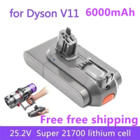 New For Dyson V11 Battery Absolute V11 Animal Li-ion Vacuum Cleaner Rechargeable Battery Super lithium cell 38000mAh