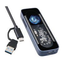 伽利略 NV10GF USB3.2 10G M.2 NVMe散熱風扇硬碟外接盒(現貨)