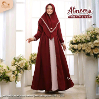 ALMEERA DRES SET KHIMAR BY SALVINA HIJAB