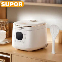 SUPOR Mini Electric Rice Cooker 2L Multifunction Rice Cooker for 1~4 People Durable Home Kitchen Appliance Cooking Device 220V