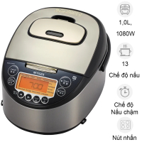 Tiger Nồi Cơm Điện Tử Cao Tần JKT-F10W 1 Lít - Nhật Bản