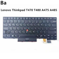 For Lenovo Thinkpad T470 T480 A475 A485 US English Backlit keyboard