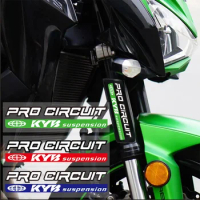 KYB Reflective Fork Sticker Suspension Shocker Motorcycle Accessories Stickers for Kawasaki KTM Honda Benelli Yamaha Suzuki