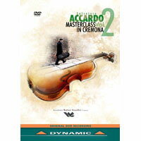 阿卡多：克雷蒙納大師班第2集 Salvatore Accardo Masterclass in Cremona Vol.2 (DVD)【Dynamic】