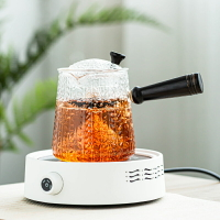 電陶爐全自動蒸汽煮茶器套裝家用玻璃煮茶壺單壺辦公室網紅煮茶爐