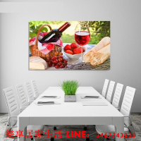 樂享居家生活-現代簡約餐廳水果裝飾畫單幅無框畫廚房壁畫飯廳餐桌掛畫墻畫創意裝飾畫 掛畫 風景畫 壁畫 背景墻畫