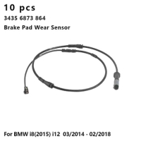 10Pcs Brake Pad Wear Warning Contact Lines Brake Pad Wear Sensor For BMW i8 I12 I15 34356873864