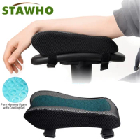 Ergonomic Armrest Pads- Office Chair Arm Rest Cover Pillow - Elbow Support Cushion for Computer, Gaming and Desk Chairs