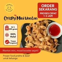 Makanan Beku Premium Crispy Mini Wonton Frozen