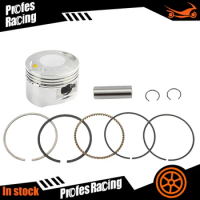 54mm Piston 14mm Ring Pin Piston Ring Kits Set fit for Lifan 138cc Air Cooling Engine ATV Motorcycle Pit Bike 2HH-103A