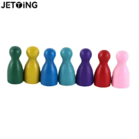 10pcs Chess Pieces Board Game Accessories Wood Pawn/Chess Card Pieces For Board Game And Other Games Accessories