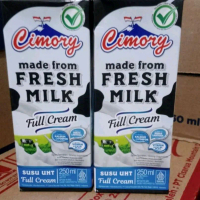 Cimory Susu UHT Fresh Milk Full Cream 250ml 1 Karton