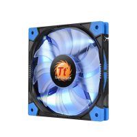 【Thermaltake 曜越】Luna 12 Slim LED Blue 12公分 薄型風扇 15mm厚(CL-F035-PL12BU-A)